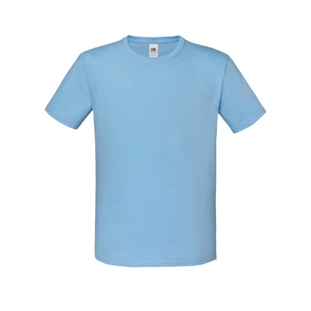 Fruit of the Loom Iconic 150 T-Shirt in Baby Blue Size: 12-13 Years Baby Blue Unisex 12-13 Years