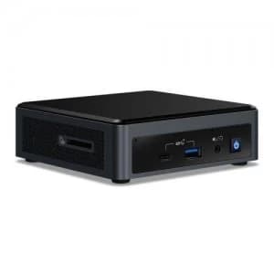 Intel NUC BXNUC10I3FNK3 PC/workstation barebone i3-10110U 2.1 GHz UCFF Black BGA 1528