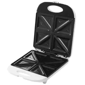 Monzana Sandwich Maker XXL With Non-Stick Coating Panini Maker 1000W Sandwich Grill BPA Free 4 Sandwiches