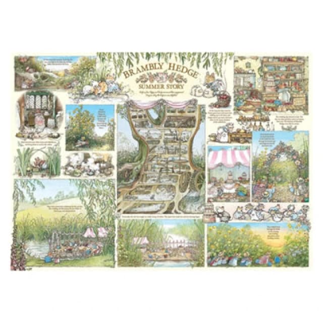 Cheatwell Games Brambly Hedge Summer Story Jigsaw Puzzle 1000 Pieces Multi