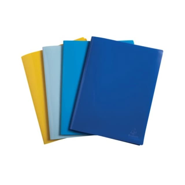Exacompta Bee Blue Display Book 30 Pocket A4 (12 Pack) Assorted 88120E