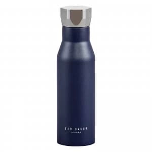 Ted Baker Mens Hexagonal Lid Water Bottle - Navy