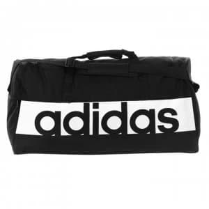 adidas Linear Performance Duffel Bag - Black/White