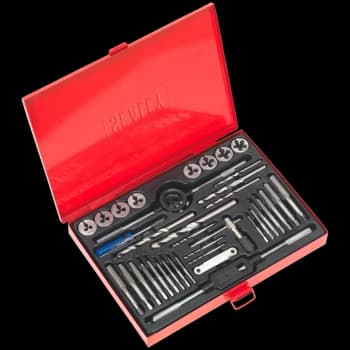 Sealey AK3037 37 Piece Tap and Split Die Set Metric