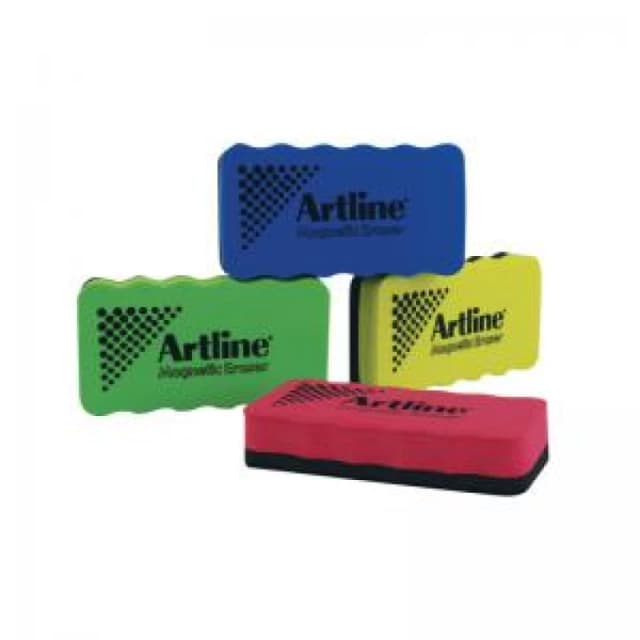 Artline Artline Smiley Whiteboard Eraser Assorted (Pack of 4) ERTmm4A ERTMM4A
