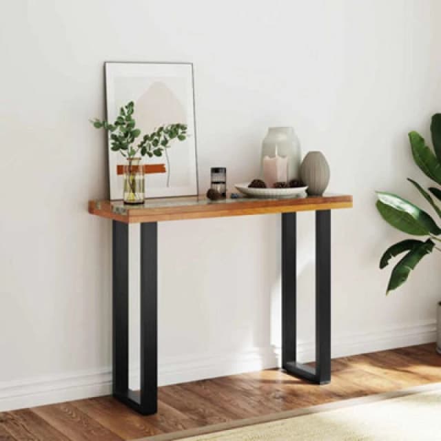 VIDAXL Console Table Teak 100x35x75cm Vidaxl 8718475568285