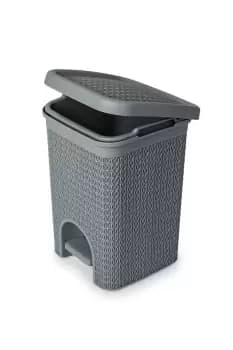 Lace Design 5L Pedal Bin Grey