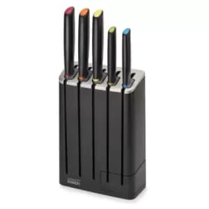 Joseph Joseph Elevate 5 Piece SlimBlock Knife Set Blue/Black/Orange
