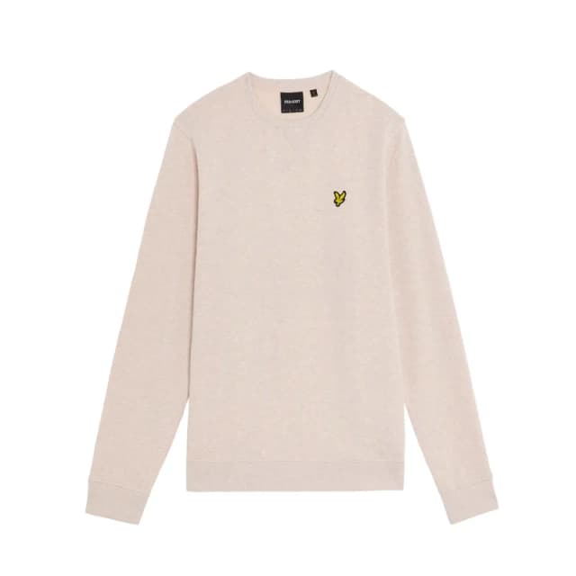 Lyle & Scott Heathered crew neck sweatshirt Lyle & Scott Gris Male M