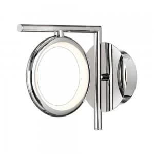 Wall Lamp, 8W LED, 3000K, 600lm, IP20, Chrome