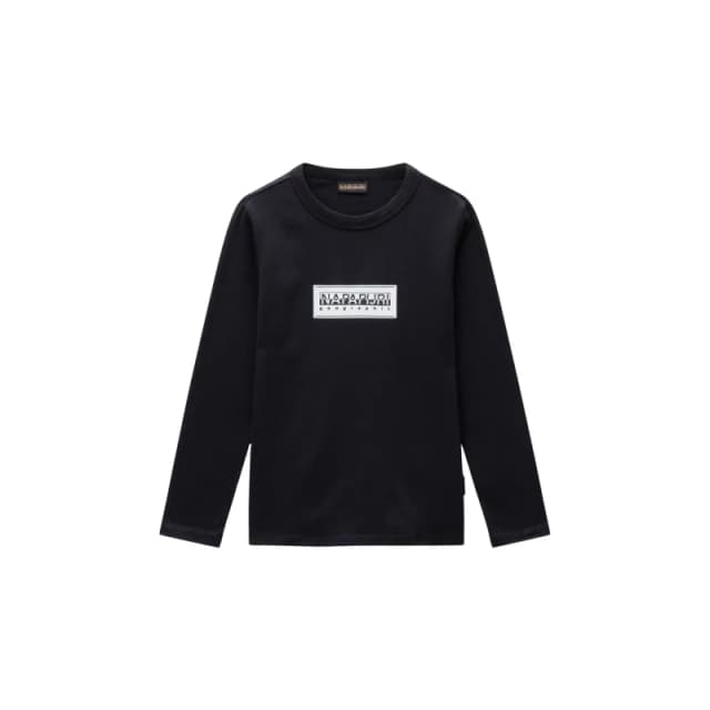 Napapijri Children's long sleeve T-Shirt Napapijri S-Chamois Noir Unisex 6 years