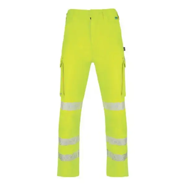 Beeswift Envirowear Beeswift Envirowear High Visibility Trousers Saturn Yellow 34 EWCTRSY34