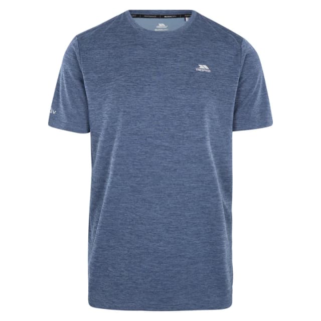 Trespass Trespass Men Raeran Technical Top in Duck Egg Blue Size: XXS Duck Egg Blue XXS Male 5063527014580