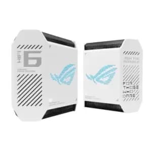 ASUS ROG Rapture GT6 (W-2-PK) Tri-band (2.4 GHz / 5 GHz / 5 GHz) WiFi 6 (802.11ax) White 4 Internal
