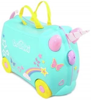 Trunki Una KR4L3 Unicorn Turquoise Suitcase