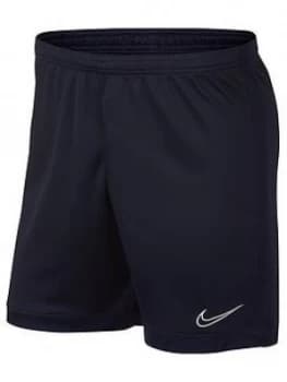 Boys, Nike Junior Dry Knit Academy Short, Navy, Size M (10-11 Years)