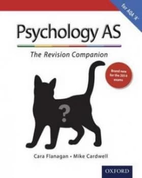 As Revision Companion for Aqa a Psychology by Cara Flanagan Paperback