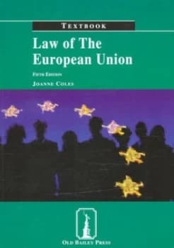 Law of the European Union by Joanne Coles Paperback