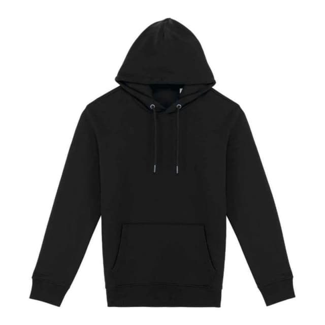 Native Spirit Mens Heavyweight Hoodie in Black Size: XS Black Male XS