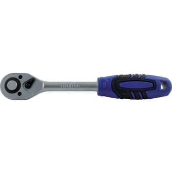 Senator - 3/8 Sq. Dr. Q/R 72T Ratchet Handle - Rubber'