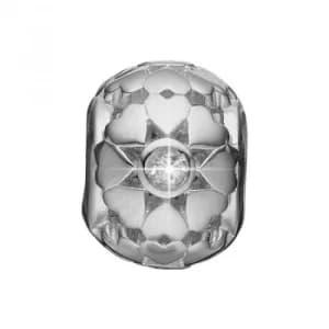 Ladies Christina Sterling Silver I Adore You Bead Charm