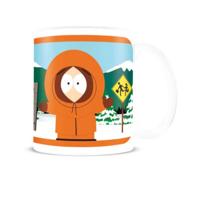 South Park South Park Kenny Mug in White White One Size Unisex 5063652564806