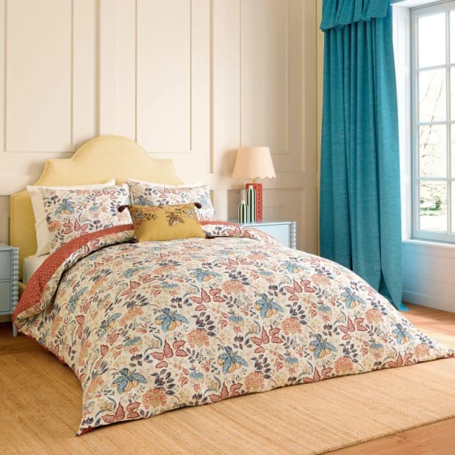 Sanderson 'Madagascar' Cotton Duvet Cover Set Multi
