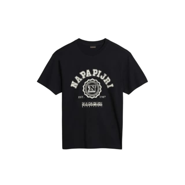T-Shirt Napapijri Quito Noir Unisex XS