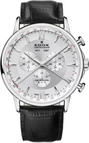 Edox Watch Les Bemonts Chrono Quartz