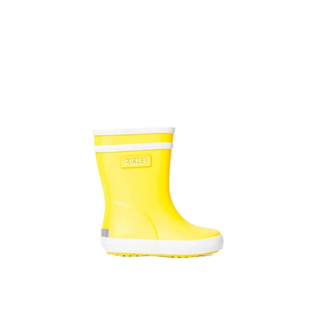Aigle BABY FLAC 2 boys's Children's Wellington Boots in Yellow