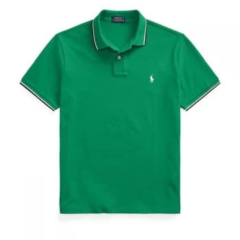 Polo Ralph Lauren Polo Ralph Lauren Tip Mesh Polo - Billiard