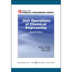Unit Operations of Chemical Engineering (Int'l Ed) by Julian Smith, Warren L. McCabe, Peter Harriott (Paperback, 2005)