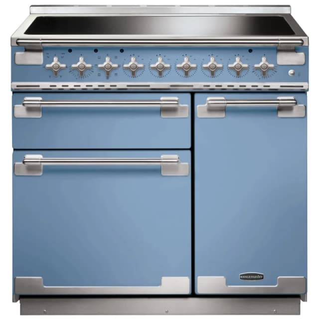 Rangemaster ELS90EICA Elise 90cm Induction Range Cooker 107890 - CHINA Blue ELS90EICA