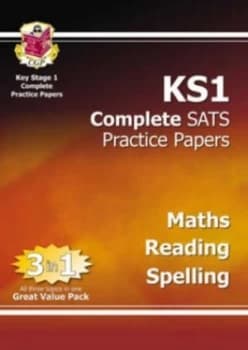 Ks1 Maths and English Sats Practice Papers Pack for the New Curriculum Hardback