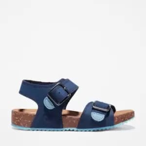 Timberland Castle Island Backstrap Sandal For Junior In Navy Navy Kids, Size 3.5