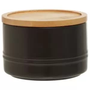 Small Kitchen Storage Canister with Bamboo Lid