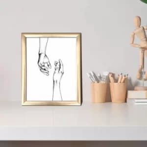 ACT-010 Multicolor Decorative Framed MDF Painting