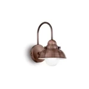Sailor 1 Light Wall Light Copper, E27