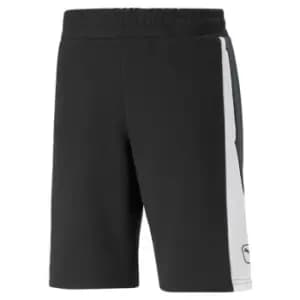 Puma Top Sweat Shorts - Black