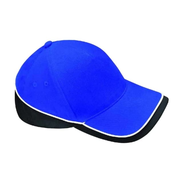 Beechfield Beechfield Men Teamwear Competition Cap in Royal Royal One Size Male 5063527315748