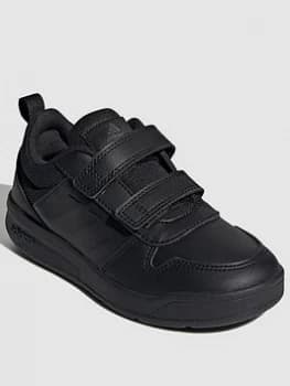 adidas Kids Unisex Tensaur Trainer - Triple Black, Triple Black, Size 3