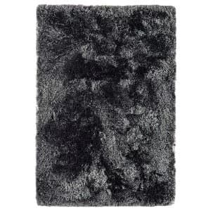 Asiatic Plush Shaggy Rug - 120 x 170cm - Slate