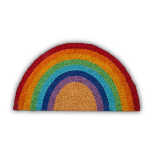 Orsina Bright Rainbow Printed Doormat