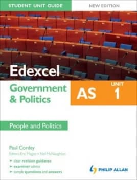 Edexcel As Government and Politics. Unit 1 People and Politics by Neil Mcnaughton Paperback