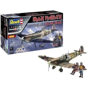Spitfire Mk.II Iron Maiden Aces High 1:32 Level 4 Revell Model Kit Gift Set