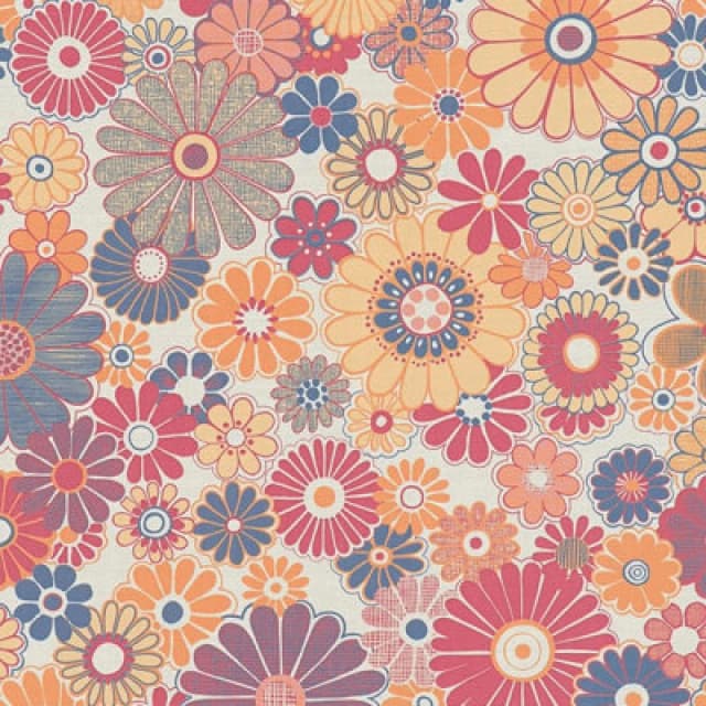 As Creation Retro Chic Flower Wallpaper Multi Vintage Paste The Wall Vinyl