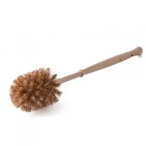eco living Plastic Free Toilet Brush - Smaller Brush (FSC 100%)