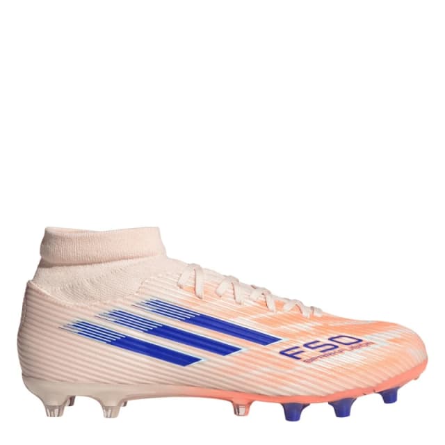 adidas F50 Sparkfusion League Womens Firm Ground Football Boots Orange/Blue female 8 (42)
