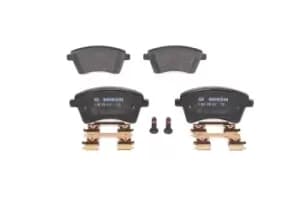 Bosch Brake pad set 0 986 494 612 Brake pads,Brake pad set, disc brake MERCEDES-BENZ,RENAULT,CITAN Kasten (415),Citan Kombi / Tourer (415)