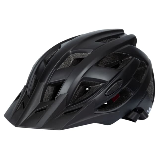Trespass Trespass Zrpokit Cycle Helmet in Jet Black Size: Medium Jet Black M Unisex 5059958469105